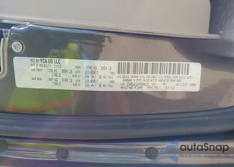 2019 Dodge Grand Caravan Sxt from USA, damaged, VIN 2C4RDGCG6KR800131